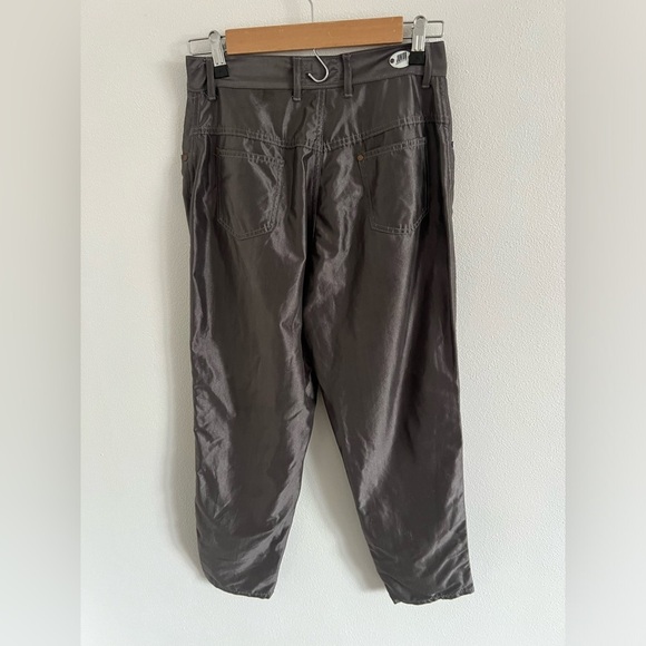 Vintage 90s Jean Paul Gaultier Junior Metallic Silver Disco Pants - Picture 7 of 10